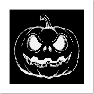 Halloween Pumpkin Posters and Art